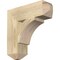 Ekena Millwork Thorton Craftsman Rough Sawn Bracket, Douglas Fir, 4"W x 14"D x 14"H BKT04X14X14THR04RDF - alternate 1